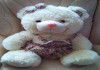 Фото Мягкая игрушка Медвежонок-девочка (говорящая) в сарафане 50 см